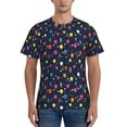 thumbnail image 1 of Naloa Colored Balloons Men's T-Shirt Sport T-shirt Men's Basic Tee Casual Men's Shirt, Round Neck, Short Sleeves - XX-Large, 1 of 5