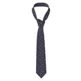 thumbnail image 1 of Naloa Colored Balloons Print Solid Color Tie Formal Necktie for Men，Suitable for business, daily life, work, 1 of 5