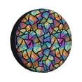 thumbnail image 1 of Naloa Colored Glass1 PVC Leather Spare Tire Wheel Cover for Car Truck SUV Camper Trailer Universal Fit many size15 inch, 1 of 6