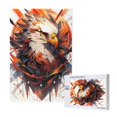 thumbnail image 1 of Naloa Colorful Abstract Eagle Custom Puzzles Personalized Puzzle 1000 Pieces from Photo Custom Jigsaw Puzzle for Wedding, Graduation, (29.5×19.7in, Vertical), 1 of 9