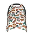 thumbnail image 1 of Naloa Colorful Butterfly Baby Car Seat Cover, Breathable Baby Carrier Cover, Multiuse Baby Carrier Cover & Nursing Breastfeeding Cover, 1 of 5