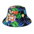 thumbnail image 1 of Naloa Colorful Flowers Reflective Double-Sided Bucket Hat, Sun Hat, Soft and Breathable for Gardening, Beaching, Camping, Hiking, Fishing, 1 of 9