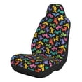 thumbnail image 1 of Naloa Colorful Geometric Dog Car Seat Covers 2PCs Front Car Seat Covers Universal fit for Most Cars SUVs and Trucks - 2 PCS, 1 of 5
