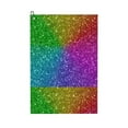 thumbnail image 1 of Naloa Colorful Glitter Golf Towel Golf Gift for Men and Women Golf Towel with Carabiner Clip to Quickly Remove Mud, Dirt and Sweat, 1 of 8