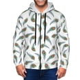 thumbnail image 1 of Naloa Colorful Grass Men’s Hoodies, Zip up Hoodie, Sweatshirts,Hoodies for Men Sizes S-3XL-Small, 1 of 5