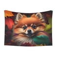 thumbnail image 1 of Naloa Colorful Leaf Chihuahua Dog Blanket, 3 Sizes Cat Blanket for Indoor Cats Large Medium Small Dog Gifts-Large, 1 of 8
