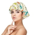 thumbnail image 1 of Naloa Colorful Mustache Adjustable Hair Bonnet for Sleeping, Hair Wrap Sleep Cap Turban for Women Men, Curly Straight Hair Long Large Braid Unisex, 1 of 6