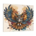 thumbnail image 1 of Naloa Colorful Owl Tattoo Art Print Canvas Bathroom Wall Art,Bathroom Wall Art Decoration, Canvas Poster Prints,Decorative Paintings for Living Room, Bathroom, Kids Room, 1 of 6