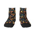 thumbnail image 1 of Naloa Colorful Plants Mushroom Ankle Socks for Women Non Slip Socks No Show Socks Classic Low Cut Casual Socks Casual Socks, 1 of 7