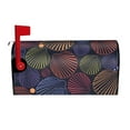 thumbnail image 1 of Naloa Colorful Shells Mailbox Covers Magnetic Post Box Cover Post Letter Box Cover Garden Decor-21x18 in, 1 of 8