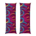 thumbnail image 1 of Naloa Colorful Snake Super Soft 20x60 Body Pillow Case,Long Side Hidden Zipper（PILLOWS ARE NOT INCLUDED）, 1 of 1
