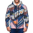 thumbnail image 1 of Naloa Colorful Sushi Food Art Men’s Hoodies, Zip up Hoodie, Sweatshirts,Hoodies for Men Sizes S-3XL-X-Large, 1 of 5