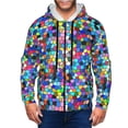 thumbnail image 1 of Naloa Colorful Tie Dye Stained Glass 2 Men’s Hoodies, Zip up Hoodie, Sweatshirts,Hoodies for Men Sizes S-3XL-Large, 1 of 5