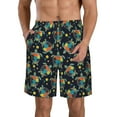 thumbnail image 1 of Naloa Colorful Turtles Men's Beach Shorts, Surfing shorts, Swim trunks, Quick Dry Swim Trunks for Surfing Beach Fun - X-Large, 1 of 9