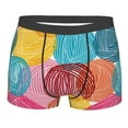 thumbnail image 1 of Naloa Colorful Wool Balls Print Mens Underwear - Boxers for Men, Classic Briefs for Men, 1 of 9