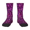 thumbnail image 1 of Naloa Colourful Glitter Kids Socks Unisex Kids and Toddlers' Crew Socks, ,1 Pairs, 1 of 5