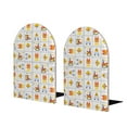 thumbnail image 1 of Naloa Construction Equipments Worker 2 Pcs Bookend Large Capacity Office Book Ends for Home Office Library School Study Decoration, 1 of 8