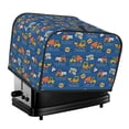 thumbnail image 1 of Naloa Construction Vehicles 4 Slice Toaster Dust Cover Bread Machine Oven Dustproof Cover Kitchen Bakeware Protector Dustproof(12.4 x 10.6 x 8.2), 1 of 7