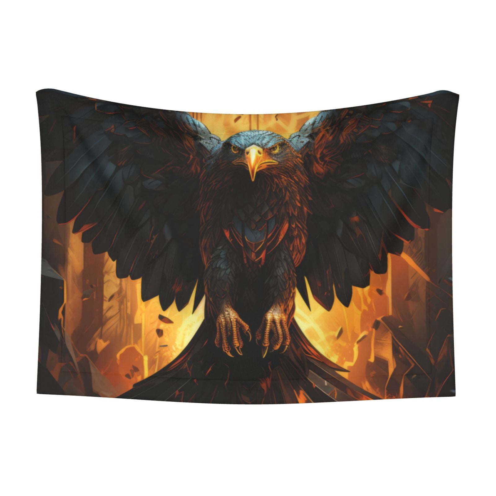 Naloa Cool Black Eagle Dog Blanket, 3 Sizes Cat Blanket for Indoor Cats Large Medium Small Dog Gifts-Small