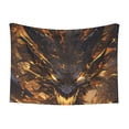 thumbnail image 1 of Naloa Cool Black Gold Dragon Dog Blanket, 3 Sizes Cat Blanket for Indoor Cats Large Medium Small Dog Gifts-Large, 1 of 8
