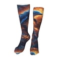 thumbnail image 1 of Naloa Cool Dolphin High Stockings Women Thigh High Stockings Over Knee Long Stockings-One Size, 1 of 8