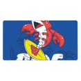 thumbnail image 1 of Naloa Cool Lobster Surfing Gaming Mouse Pad Large Mouse Mat Long Extended Desk Pad Non-Slip Rubber Mice Pads Stitched Edges Thin Pad (16x29.5 Inch), 1 of 8