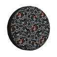 thumbnail image 1 of Naloa Cool Off-Road Vehicle PVC Leather Spare Tire Wheel Cover for Car Truck SUV Camper Trailer Universal Fit many size14 inch, 1 of 6