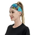 thumbnail image 1 of Naloa Corals and Tropical Fish Fashionable Sport Sweatband for Running, Yoga, Basketball - Head Circumference 19.6-22.4 inches, 1 of 9