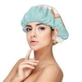 thumbnail image 1 of Naloa Corgi With Towel Ans Slice Cucumber Adjustable Hair Bonnet for Sleeping, Hair Wrap Sleep Cap Turban for Women Men, Curly Straight Hair Long Large Braid Unisex, 1 of 6