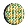 thumbnail image 1 of Naloa Corn 8 PVC Leather Spare Tire Wheel Cover for Car Truck SUV Camper Trailer Universal Fit many size14 inch, 1 of 6