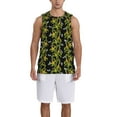 thumbnail image 1 of Naloa Corn And Dragonflies Basketball Jersey Reversible Men's Mesh Athletic Sports Shirts Training Practice S-4XL3X-Large, 1 of 6