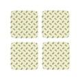 thumbnail image 1 of Naloa Corn Coasters for Set of 4 - PU Leather Coasters, Coasters for Table Cup Tea Coffee Beer, Decorative for Kitchen Homedecor (Round), 1 of 6