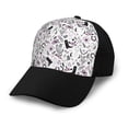 thumbnail image 1 of Naloa Cowboy Adult adjustable Print Baseball Hat, Patchwork curved brim baseball capfor Men and Women, One Size, 1 of 5