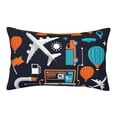 thumbnail image 1 of Naloa Creative Transport Pillowcase, Throw Pillowcase, Wrinkle-Free, Stain-Resistant with Hidden Zipper for Bedroom Sofa - 20"x30", 1 of 9