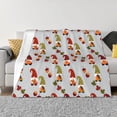 thumbnail image 1 of Naloa Cute Autumn Gnomes Flannel Blankets - Thick and Warm Blanket for Winter, Soft Fuzzy Plush King Blanket for All Seasons60"x50", 1 of 6