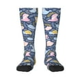 thumbnail image 1 of Naloa Cute Baby Animals Thigh High Socks Extra Long Stretchy Sock Women Over Knee High Opaque Stocking Daily Wear, 1 of 6