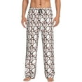 thumbnail image 1 of Naloa Cute Baseball Pajama Pants Men, PJ Bottoms, Sleep & Lounge Pants-X-Large, 1 of 6