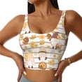 thumbnail image 1 of Naloa Cute Bee Gnome2 Sports Bras for Women, High Support Bra with Removable Pads, Comfortable - Small, 1 of 9