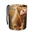 thumbnail image 1 of Naloa Cute Calf Butterflies A Car Trash Can Garbage Car Accessories Trash Can Car Waste Bin for for Driver and Passenger Any Vehicle, 1 of 7