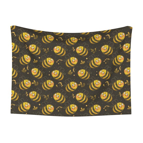 Naloa Cute Cartoon Bees Dog Blanket, 3 Sizes Cat Blanket for Indoor Cats Large Medium Small Dog Gifts-Medium