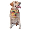 thumbnail image 1 of Naloa Cute Cartoon Cat Dog Bandanas 1PC Washable Triangle Dog Scarfs Premium Durable Fabric, for Small Medium Large Dogs and Cats, 1 of 6