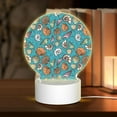thumbnail image 1 of Naloa Cute Conch Acrylic LED Night Light Custom LED Lights Personalized Nightlight Customized Gifts for Family Couples Friends, 1 of 9