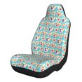 thumbnail image 1 of Naloa Cute Corgi Head Car Seat Covers 2PCs Front Car Seat Covers Universal fit for Most Cars SUVs and Trucks - 2 PCS, 1 of 5