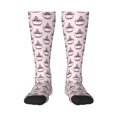 thumbnail image 1 of Naloa Cute Cupcake Thigh High Socks Extra Long Stretchy Sock Women Over Knee High Opaque Stocking Daily Wear, 1 of 6