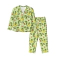 thumbnail image 1 of Naloa Cute Dinosaurs Cartoon Pajamas for Women Set, Womens Pajama Sets, Lounge Sets for Women, 2pjs for Women-Large, 1 of 7