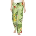thumbnail image 1 of Naloa Cute Dinosaurs Cartoon Print Women’s Ultra-Soft Comfy Pajama Lounge Pants with Pockets & Drawstring, 1 of 8