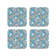 thumbnail image 1 of Naloa Cute Dog Coasters for Set of 4 - PU Leather Coasters, Coasters for Table Cup Tea Coffee Beer, Decorative for Kitchen Homedecor (Round), 1 of 6
