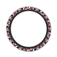 thumbnail image 1 of Naloa Cute Dog Elastic Steering Wheel Cover, Auto Steering Wheel Cover – 15 Inch , Comfortable Grip, Fit Suvs,Vans Cars,Trucks, 1 of 8