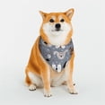 thumbnail image 1 of Naloa Cute Dog Faces Dog Bandana Large and Small-Dog Scarf Bib Handkerchief Accessories for Dogs and Cats(S-L)-Large, 1 of 5