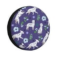 thumbnail image 1 of Naloa Cute Dog PVC Leather Spare Tire Wheel Cover for Car Truck SUV Camper Trailer Universal Fit many size16 inch, 1 of 6